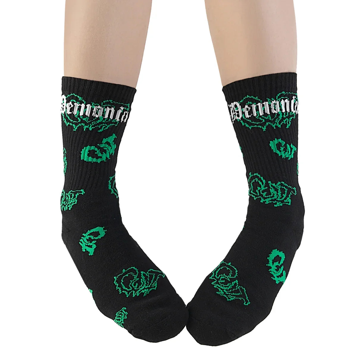 Demonia Cult Crew Socks