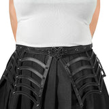 Demonia Spiderweb Cutout Belt